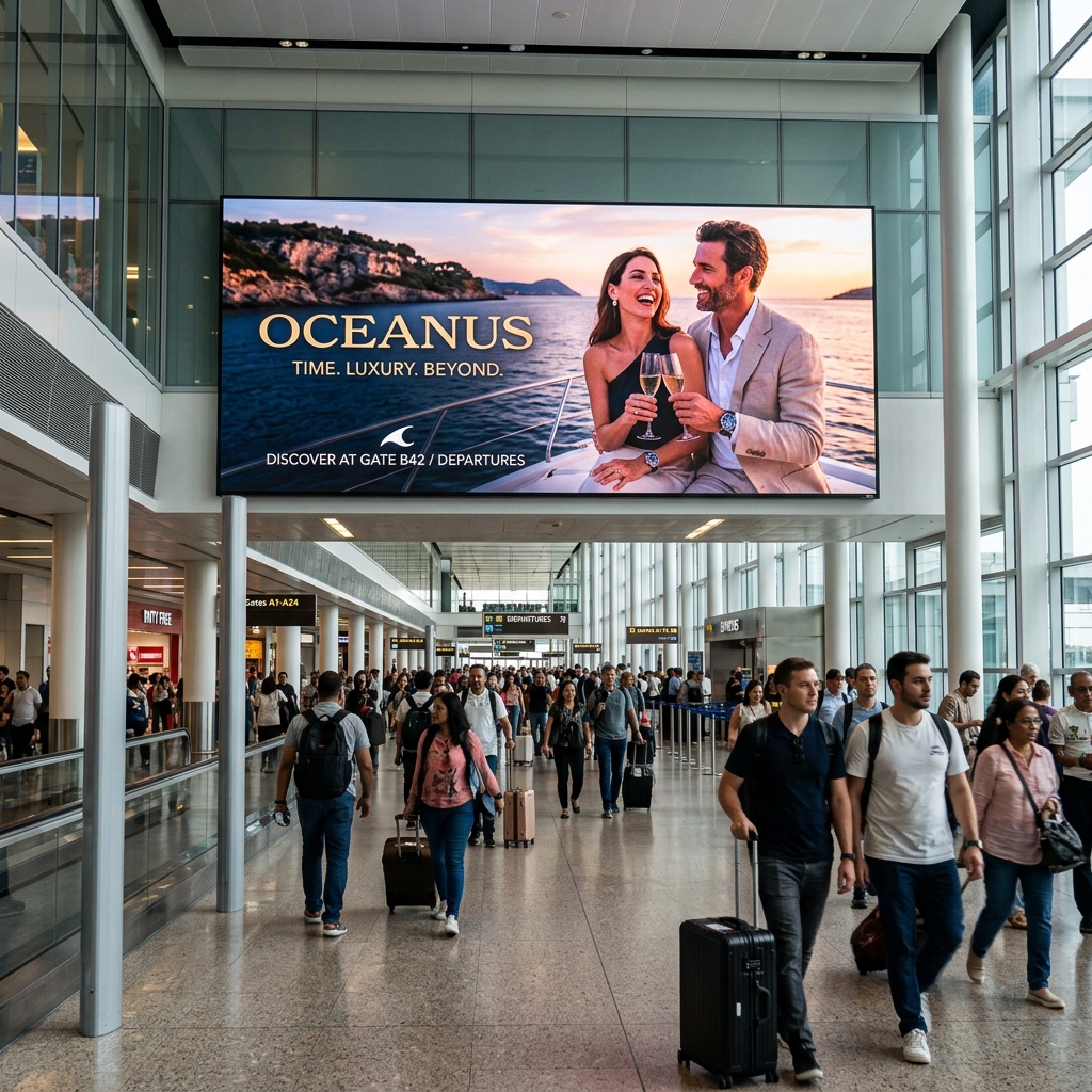 DOOH Media Screen Showcase